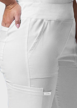 Landau ProFlex Women's Straight Leg Cargo Scrub Pant