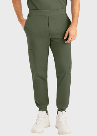 Landau ProFlex Men's Zip Fly Cargo Jogger Scrub Short Pant
