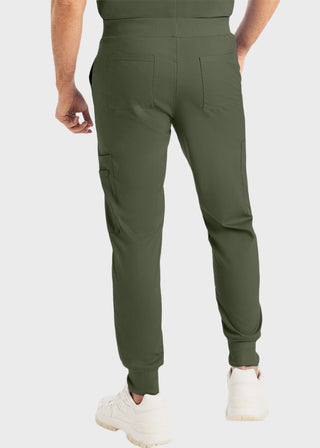 Landau ProFlex Men's Zip Fly Cargo Jogger Scrub Short Pant