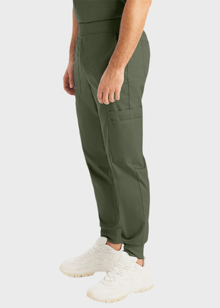 Landau ProFlex Men's Zip Fly Cargo Jogger Scrub Short Pant