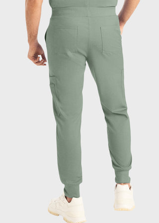 Landau ProFlex Men's Zip Fly Cargo Jogger Scrub Short Pant