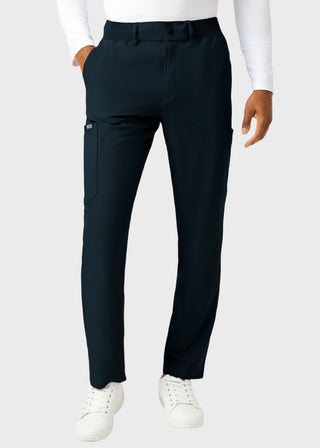 Landau Forward Men's Tapered-Leg Cargo Scrub Short Pants