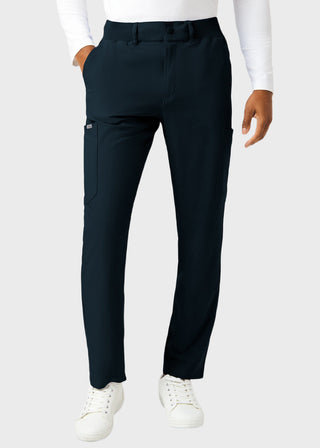 Landau Forward Men's Tapered-Leg Cargo Scrub Short Pants