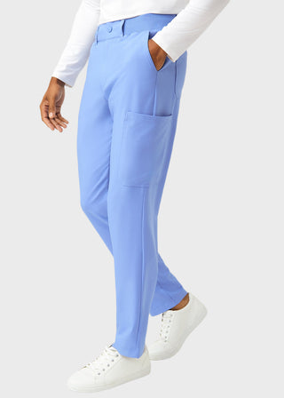 Landau Forward Men's Tapered-Leg Cargo Scrub Short Pants