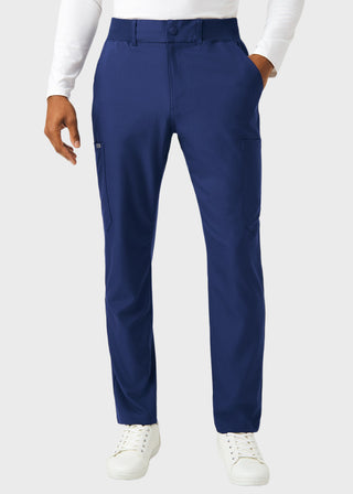 Landau Forward Men's Tapered-Leg Cargo Scrub Short Pants