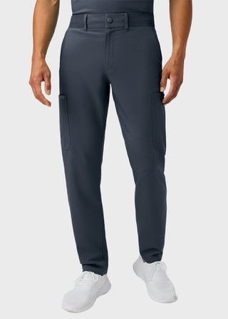 Landau Forward Men's Tapered-Leg Cargo Scrub Short Pants