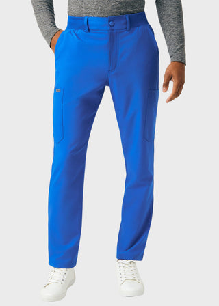 Landau Forward Men's Tapered-Leg Cargo Scrub Short Pants
