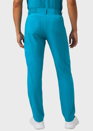 Landau Forward Men's Tapered-Leg Cargo Scrub Short Pants