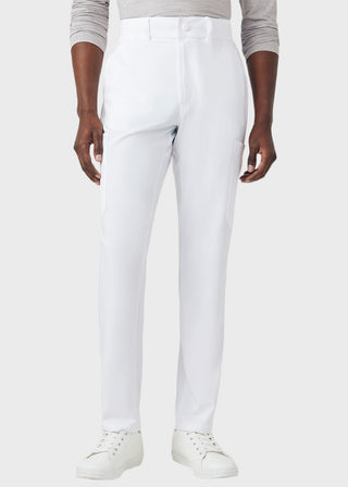 Landau Forward Men's Tapered-Leg Cargo Scrub Short Pants