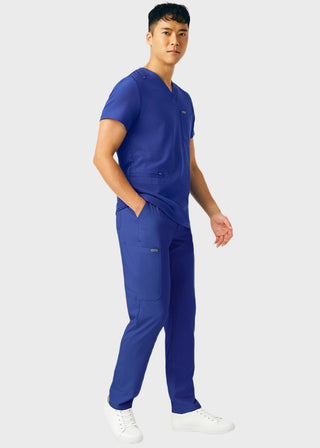 Landau Forward Men's Tapered-Leg Cargo Scrub Tall Pants