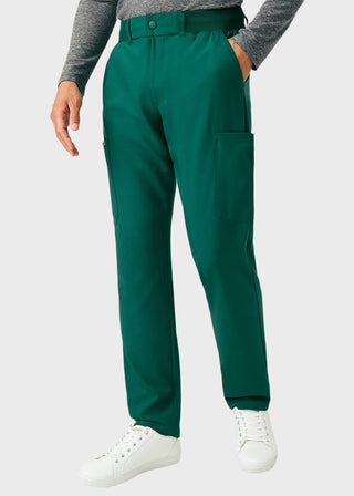 Landau Forward Men's Tapered-Leg Cargo Scrub Tall Pants