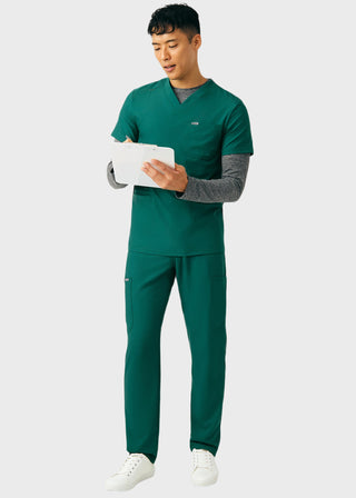 Landau Forward Men's Tapered-Leg Cargo Scrub Tall Pants