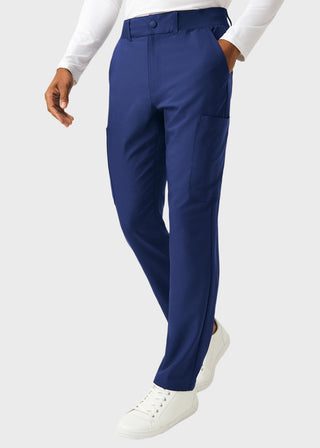 Landau Forward Men's Tapered-Leg Cargo Scrub Tall Pants