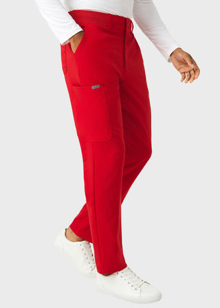 Landau Forward Men's Tapered-Leg Cargo Scrub Tall Pants