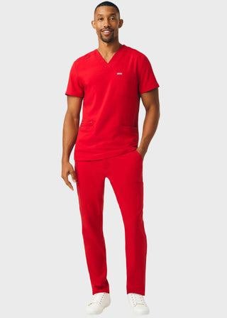 Landau Forward Men's Tapered-Leg Cargo Scrub Tall Pants