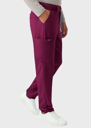 Landau Forward Men's Tapered-Leg Cargo Scrub Tall Pants