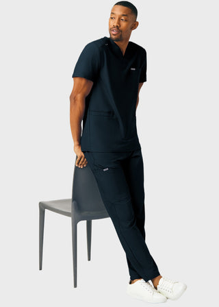 Landau Forward Men's Tapered-Leg Cargo Scrub Pants