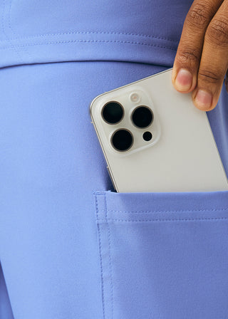 Landau Forward Men's Tapered-Leg Cargo Scrub Pants