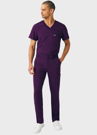 Landau Forward Men's Tapered-Leg Cargo Scrub Pants