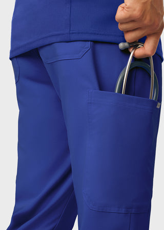 Landau Forward Men's Tapered-Leg Cargo Scrub Pants