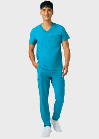 Landau Forward Men's Tapered-Leg Cargo Scrub Pants