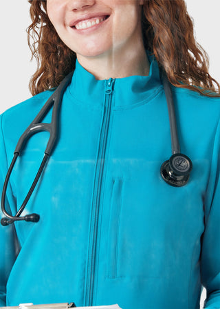 Landau Forward Women's Warm Up Quick Zip Track Jacket