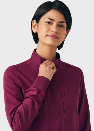 Landau Forward Women's Warm Up Quick Zip Track Jacket