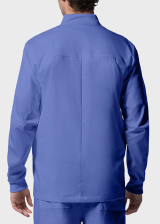 Landau ProFlex Men's Zip Front Mock Neck Scrub Jacket