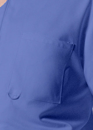 Landau ProFlex Men's Zip Front Mock Neck Scrub Jacket