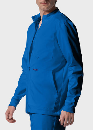 Landau ProFlex Men's Zip Front Mock Neck Scrub Jacket