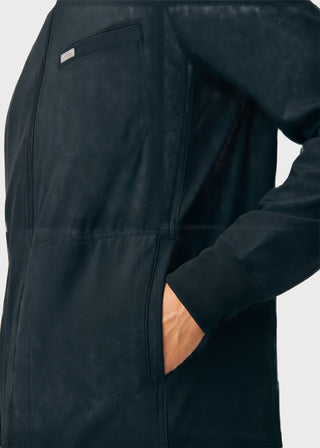 Landau Forward Men's Mock Neck Jacket With Rib Details