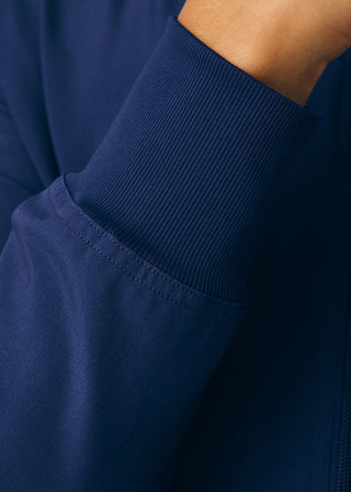 Landau Forward Men's Mock Neck Jacket With Rib Details