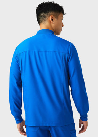 Landau Forward Men's Mock Neck Jacket With Rib Details