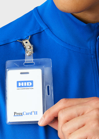 Landau Forward Men's Mock Neck Jacket With Rib Details