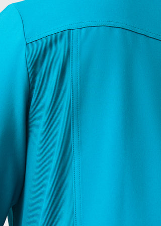 Landau Forward Men's Mock Neck Jacket With Rib Details