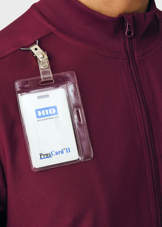 Landau Forward Men's Mock Neck Jacket With Rib Details