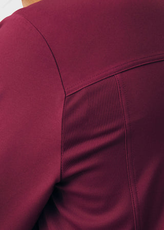 Landau Forward Men's Mock Neck Jacket With Rib Details