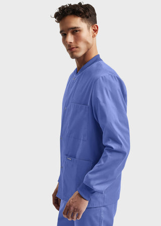 LANDAU ESSENTIALS UNISEX WARM-UP SCRUB JACKET