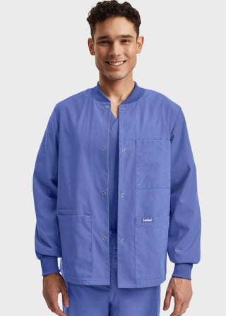 LANDAU ESSENTIALS UNISEX WARM-UP SCRUB JACKET