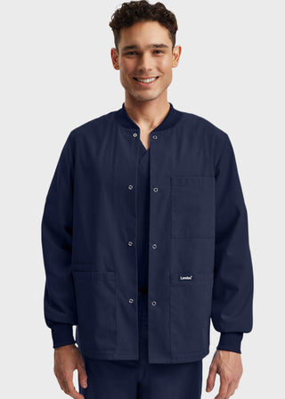 LANDAU ESSENTIALS UNISEX WARM-UP SCRUB JACKET