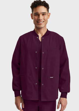 LANDAU ESSENTIALS UNISEX WARM-UP SCRUB JACKET