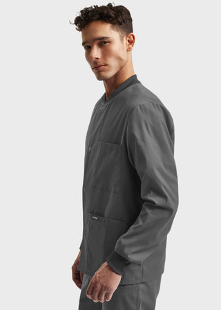 LANDAU ESSENTIALS UNISEX WARM-UP SCRUB JACKET