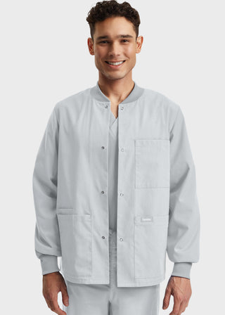 LANDAU ESSENTIALS UNISEX WARM-UP SCRUB JACKET