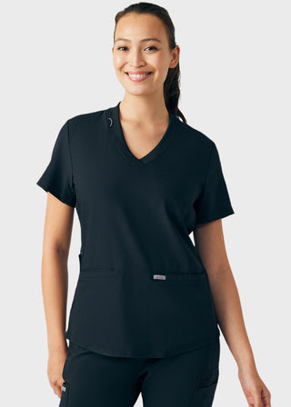 Landau Forward Women's 3 Pocket V-Neck Scrub Top