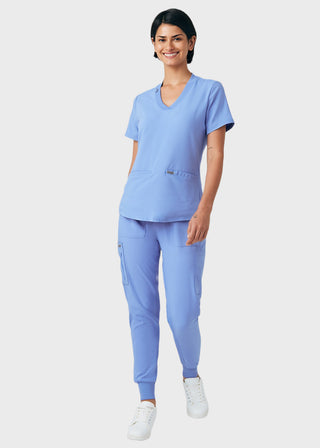 Landau Forward Women's 3 Pocket V-Neck Scrub Top