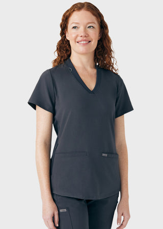 Landau Forward Women's 3 Pocket V-Neck Scrub Top