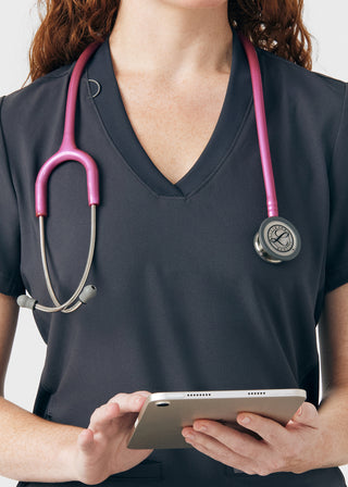 Landau Forward Women's 3 Pocket V-Neck Scrub Top