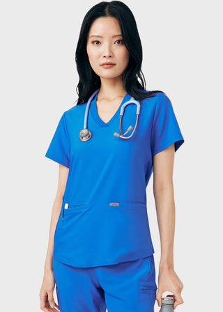 Landau Forward Women's 3 Pocket V-Neck Scrub Top