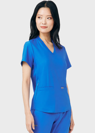 Landau Forward Women's 3 Pocket V-Neck Scrub Top