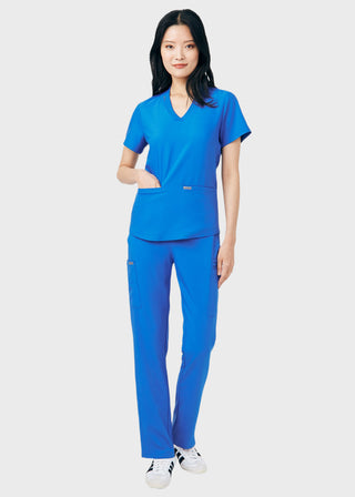 Landau Forward Women's 3 Pocket V-Neck Scrub Top